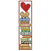 Alessandra Adelaide Needleworks - Love Book Bookmark THUMBNAIL