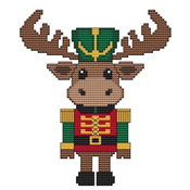 Cross Stitch Wonders - Nutcracker Series - Moose THUMBNAIL