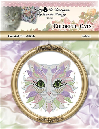 Kitty & Me Designs - Colorful Cats - Jubilee MAIN