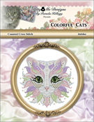 Kitty & Me Designs - Colorful Cats - Jubilee THUMBNAIL