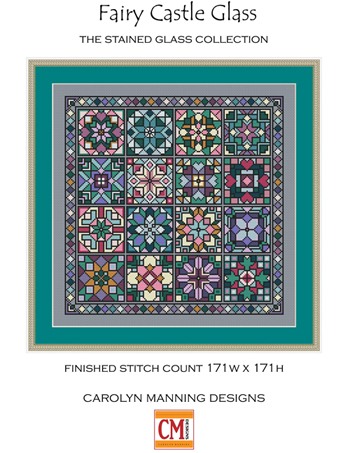 Carolyn Manning Designs - The Stained Glass Collection - Fairy Castle Glass MAIN