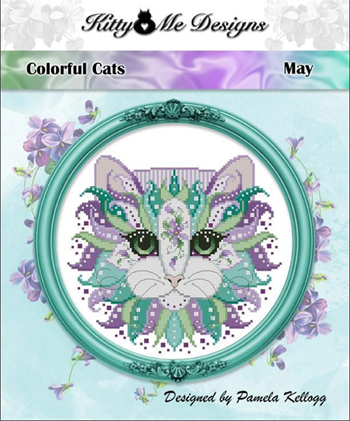 Kitty & Me Designs - Colorful Cats - May MAIN