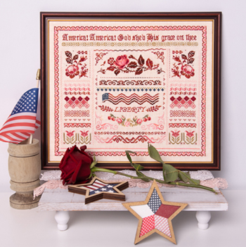 Samplers and Primitives - Liberty Band Sampler MAIN