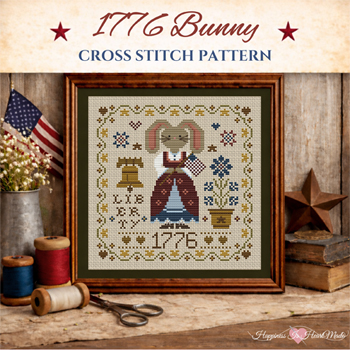 Happiness Is HeartMade - 1776 Bunny MAIN