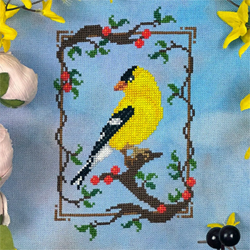 The Stitch Crypt - Summer Goldfinch MAIN