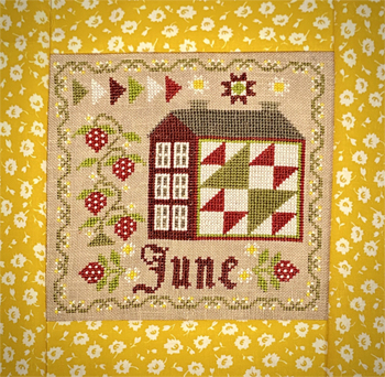 The Woolly Ewe - Patchwork Saltbox Series - June MAIN