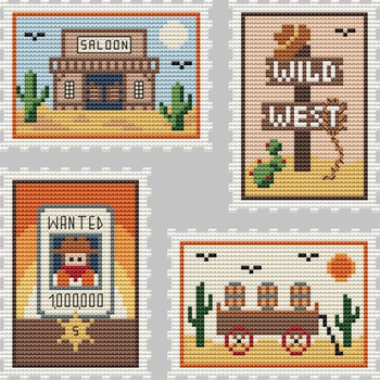 Cute Embroidery by Kate - Western Stamps MAIN