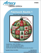 Artecy Cross Stitch - Patchwork Bauble 1 #16052 THUMBNAIL