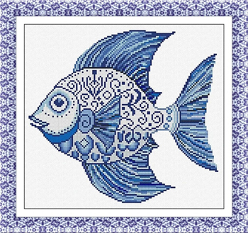 Alessandra Adelaide Needleworks - Blue Fish MAIN