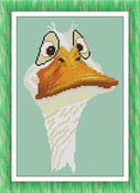 Alessandra Adelaide Needleworks - Portrait Of Courtyard: Duck THUMBNAIL