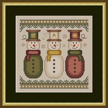 Happiness Is HeartMade - Christmas - Sew Merry Snowmen MAIN