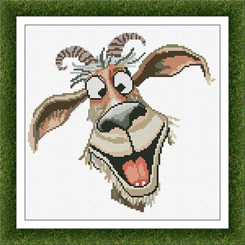 Alessandra Adelaide Needleworks - Portrait Of Courtyard: Goat MAIN