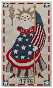 Twin Peak Primitives - Jolly July Snowman THUMBNAIL