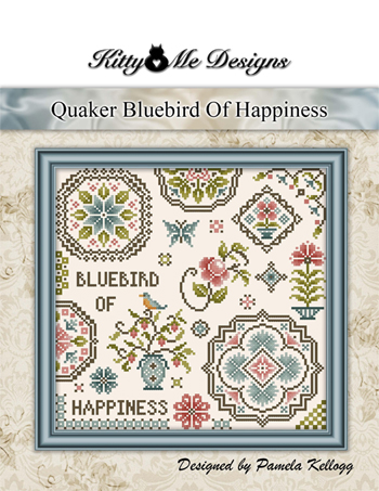 Kitty & Me Designs - Quaker Bluebird Of Happiness MAIN