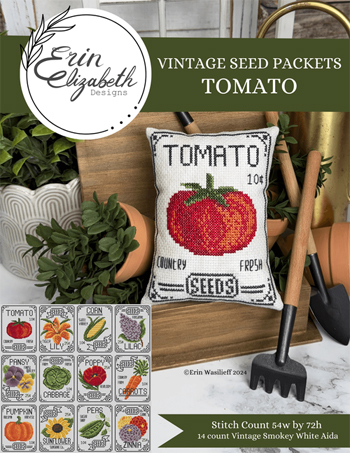 Erin Elizabeth Designs - Vintage Seed Packets - Tomato MAIN