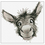 Alessandra Adelaide Needleworks - Portrait Of Courtyard: Donkey THUMBNAIL
