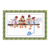 Alessandra Adelaide Needleworks - A Quiet Afternoon In The Courtyard THUMBNAIL