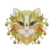 Kitty & Me Designs - Colorful Cats - October THUMBNAIL