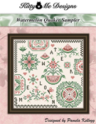 Kitty & Me Designs - Watermelon Quaker Sampler THUMBNAIL