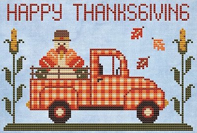 Cute Embroidery by Kate - Happy Thanksgiving MAIN