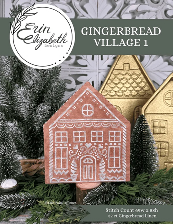 Erin Elizabeth Designs - Gingerbread Village 1 MAIN