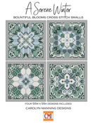 Carolyn Manning Designs - Bountiful Blooms Cross Stitch Smalls - A Serene Winter THUMBNAIL
