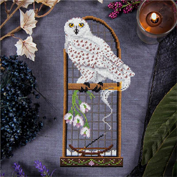 The Stitch Crypt - Snowdrop Owl MAIN