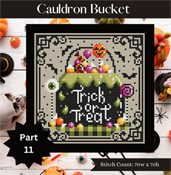Shannon Christine Designs - Cauldron Bucket Part 11 THUMBNAIL