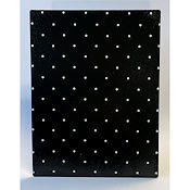 Magnet Frame - Black Dots w/ Kickstand (8.5"h  x 6.5"w) THUMBNAIL