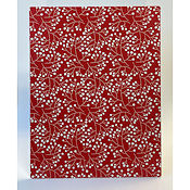 Magnet Frame - Red White Berries w/ Kickstand (8.5"h  x 6.5"w) THUMBNAIL