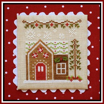 Country Cottage Needleworks - Gingerbread Village #9 - Gingerbread House 6 MAIN