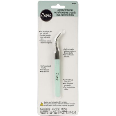Sizzix Curved Fine Tip Tweezers MAIN