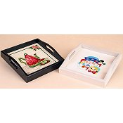 Sudberry House - Small Square Tray White Gloss THUMBNAIL