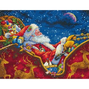 Dimensions Gold Collection Kit - Santa's Midnight Ride MAIN