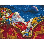 Dimensions Gold Collection Kit - Santa's Midnight Ride THUMBNAIL