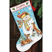 Dimensions Stocking Kit - Winter Friends Stocking THUMBNAIL