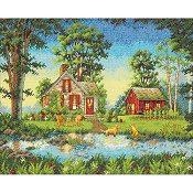 Dimensions Cross Stitch Kit 7x5 Be A Light