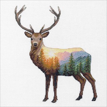 Dimensions Kit - Deer Scene MAIN