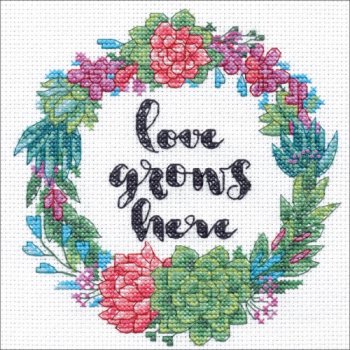 Dimensions Kit - Succulent Wreath MAIN