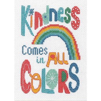 Dimensions Cross Stitch Kit - Kindness Colors MAIN