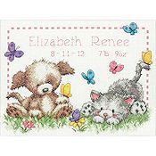 Dimensions Kit - Pet Friends Birth Record THUMBNAIL