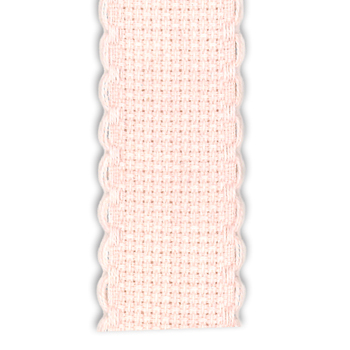Stitch Band 16ct Aida Pink w/ Pink Edge 3/4" width MAIN
