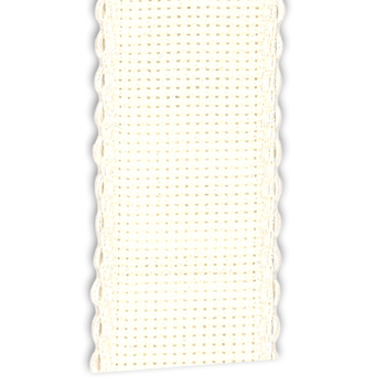 Stitch Band 16ct Aida Ivory w/ Ivory Edge 1-1/4" width MAIN