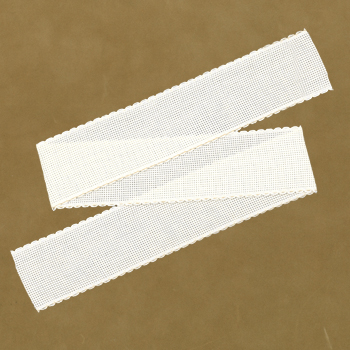 Stitch Band 16ct Ivory w/ Ivory Edge 2" width (24" Cut) MAIN