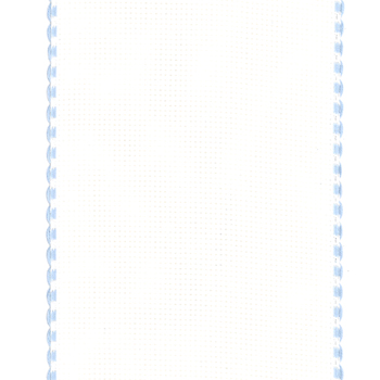Stitch Band 16ct Aida Light Blue/White 4" Width - 18" Cut MAIN