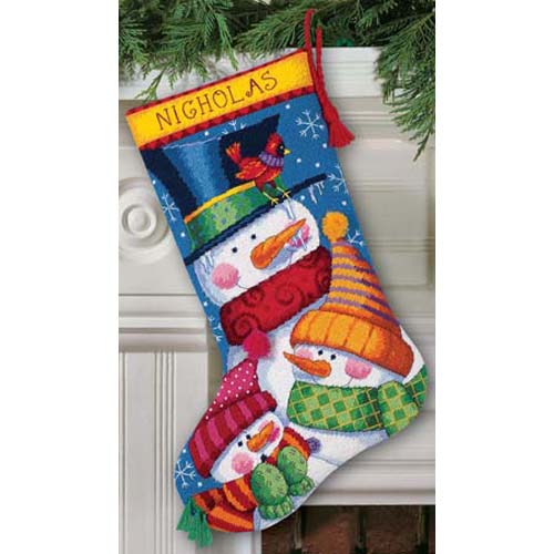 Dimensions Needlepoint Kit - Freezin' Season Stocking MAIN