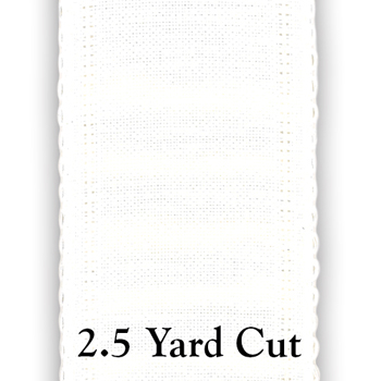Stitch Band - 24ct White Linen 3 1/4" Wide (2yd Cut) MAIN