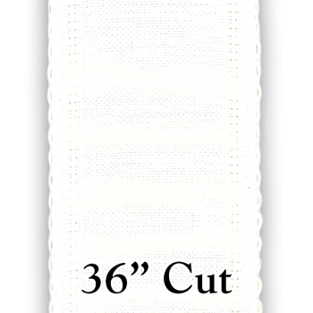 Stitch Band - 24ct White Linen 3 1/4" Wide (36" Cut) MAIN