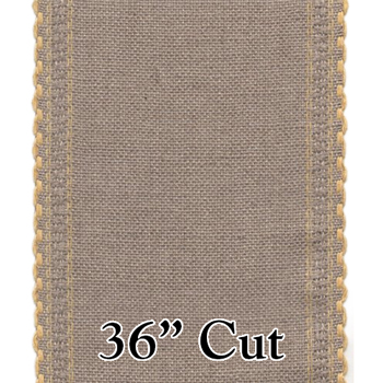 Stitch Band -  24ct Yellow/Raw Linen 4.75" Wide (36" Cut) MAIN