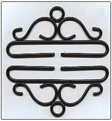 Bellpull - Black Wrought Iron MAIN